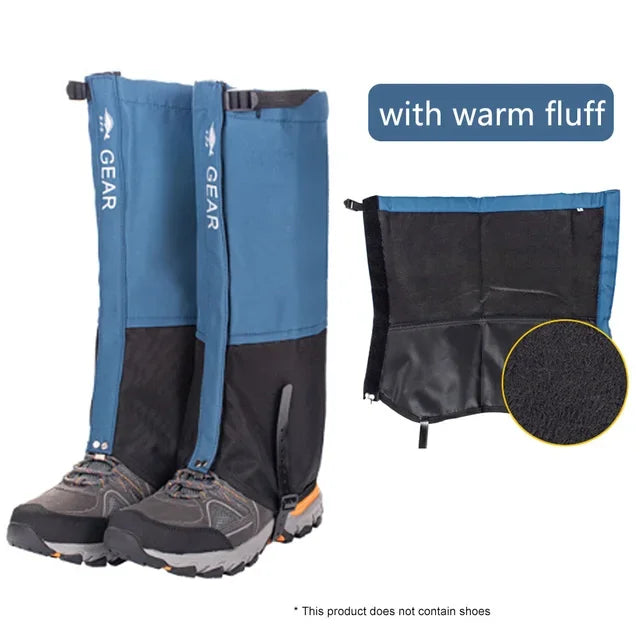 Waterproof Leg Gaiters for Hiking Snake Hunting Climbing Camping Tourist Foot Cover