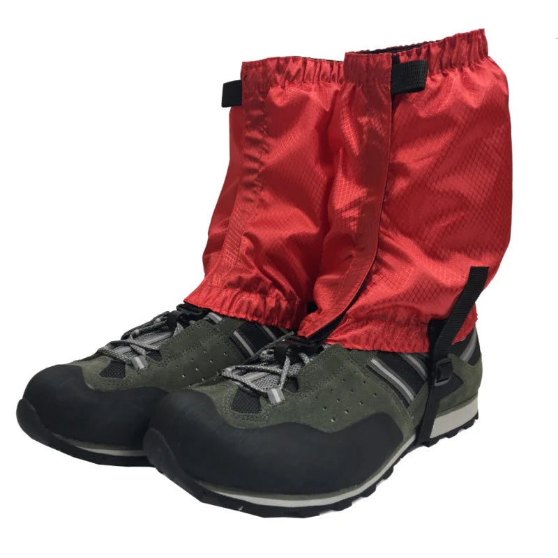 Unisex Waterproof Leg Covers Legging Gaiter Climbing Camping Hiking Ski Boot Travel Shoe Snow Gaiters Legs Protection