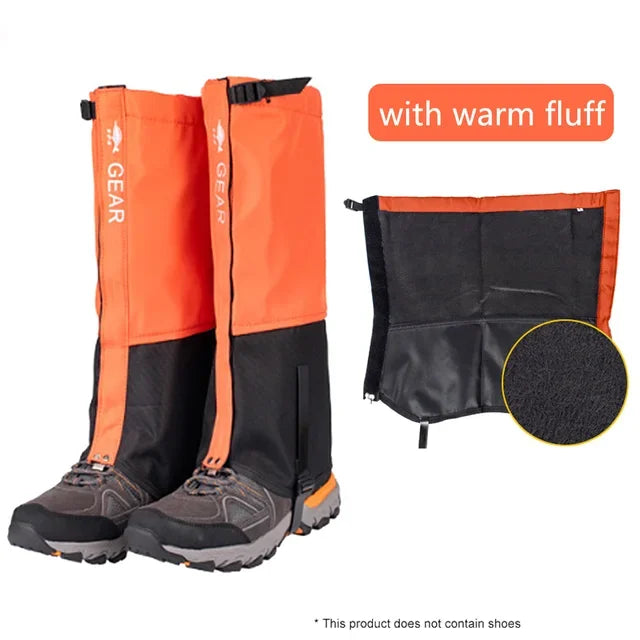 Waterproof Leg Gaiters for Hiking Snake Hunting Climbing Camping Tourist Foot Cover