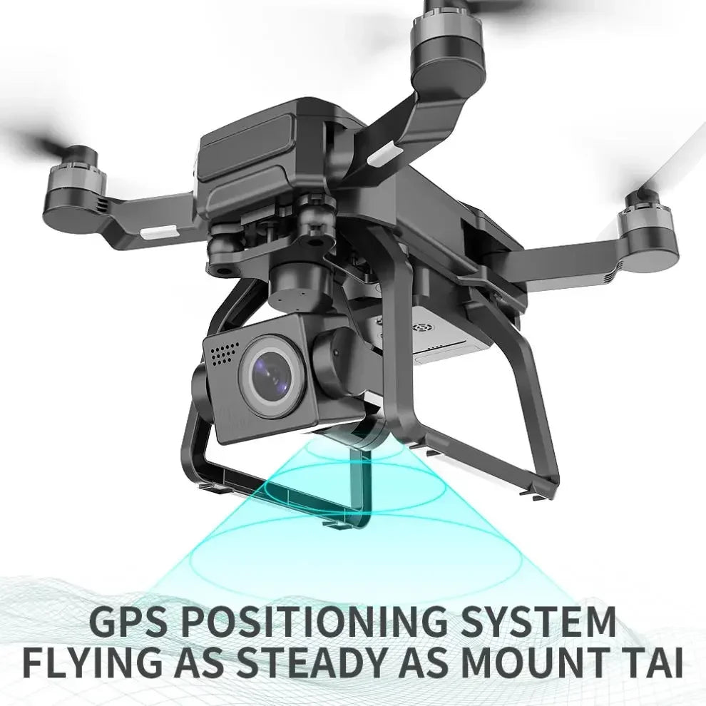 Flyxinsim F7 4K PRO Dual Camera GPS 25Mins 3KM FPV 3-Axis Gimbal 5G WIFI Drone With Camera Professional Mini Drone Cameras