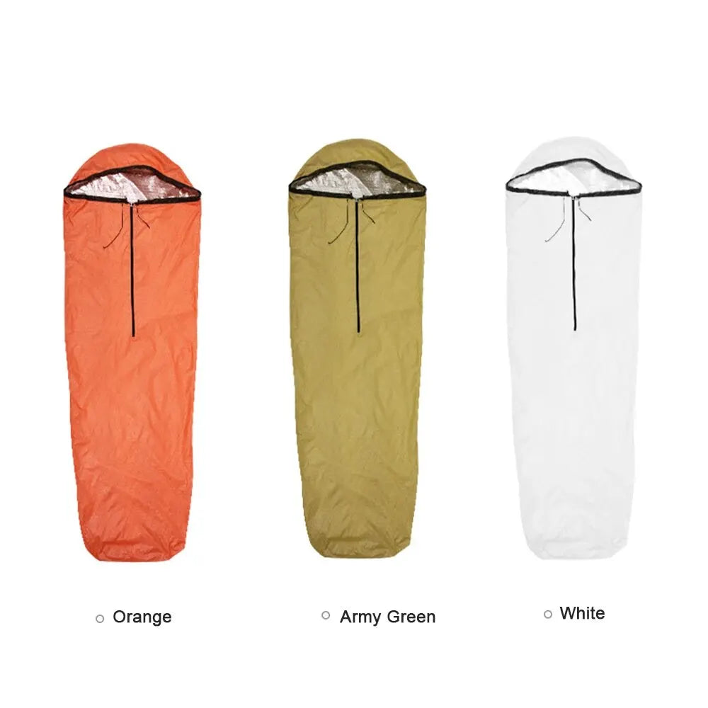 TOMSHOO Emergency Sleeping Bag Lightweight Waterproof Heat Reflective Thermal Sleeping Bag Survival Gear for Outdoor Adventure