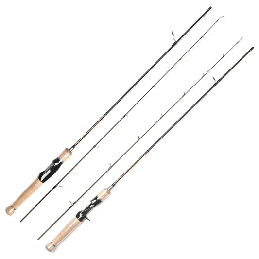 Ultra Light Spinning Fishing Rod 1.37m-1.8m Fast Speed Pole for Stream/Lake with 1-9g Lure Weight